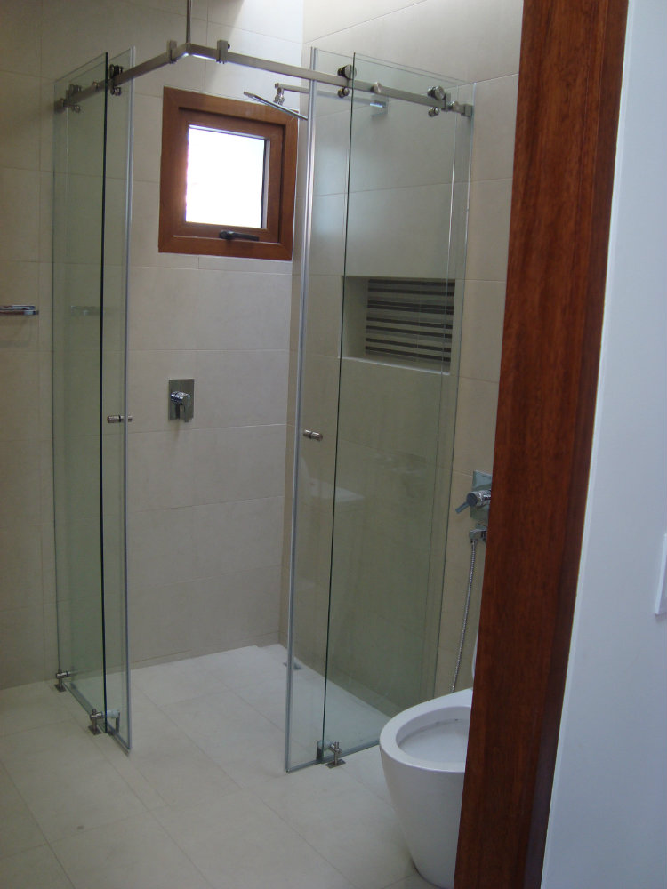 Cortina de baño corrediza | Metalmachine